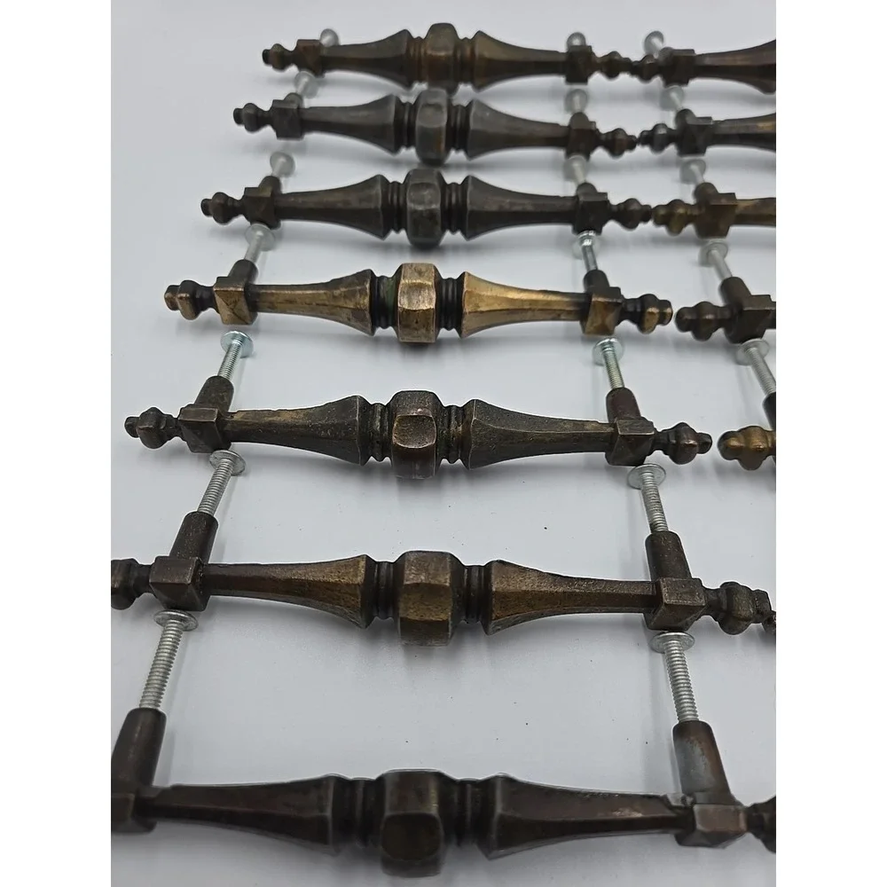 16 Vintage Antique Decorative‎ Cabinet Hutch Buffet Door Pull Handles 4¼